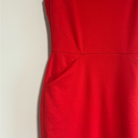 Banana Republic Red Bodycon Dress with pockets - Picture 3 of 5